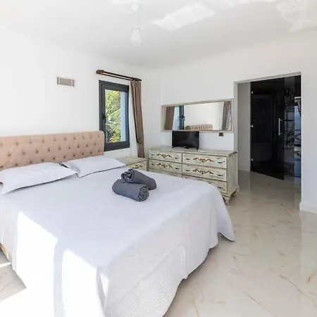 Splendid Villa With Private Pool And Jacuzzi Near Beach In Bodrum Willa