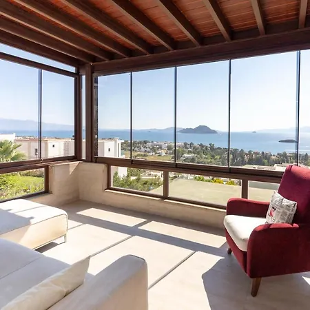Splendid Villa With Private Pool And Jacuzzi Near Beach In Bodrum Willa *